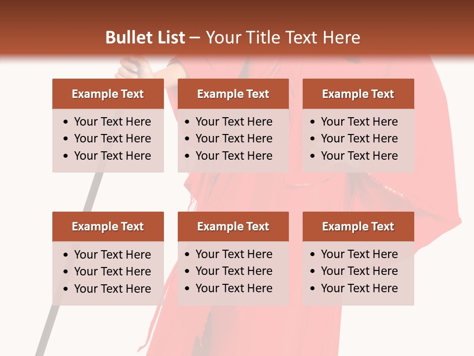 Latin Girl Dress PowerPoint Template