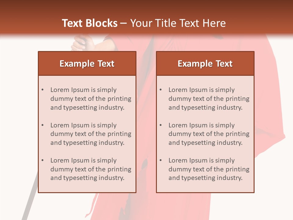 Latin Girl Dress PowerPoint Template