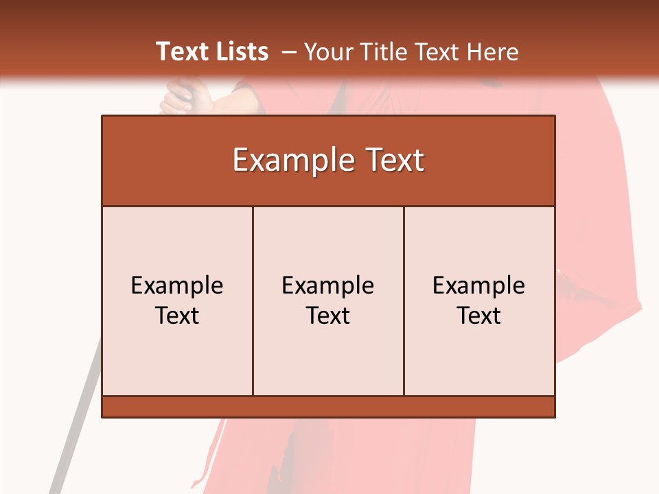 Latin Girl Dress PowerPoint Template