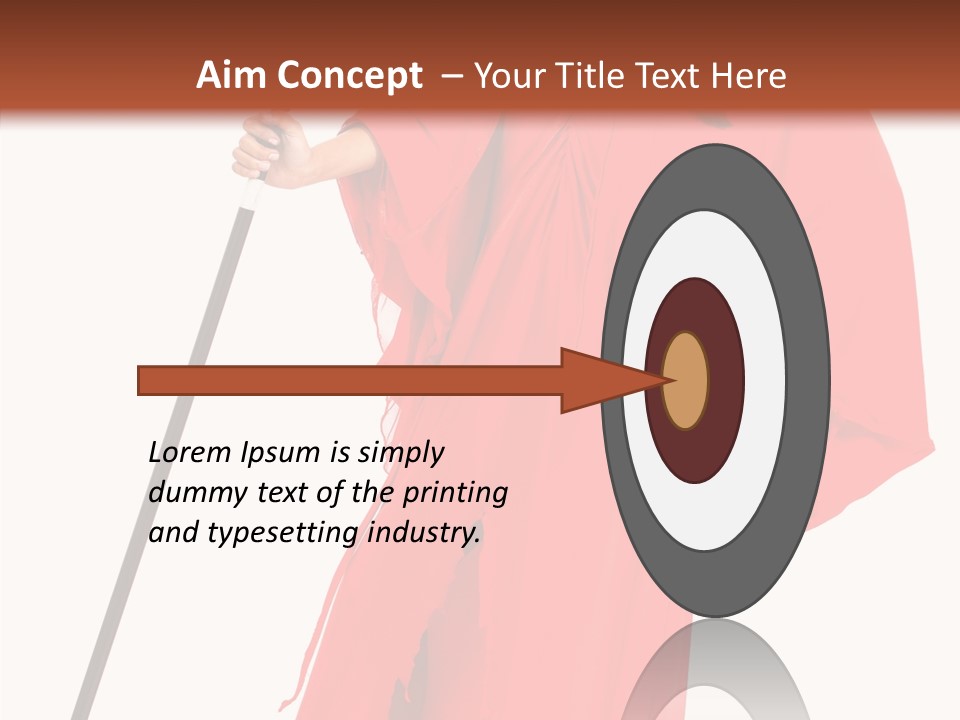 Latin Girl Dress PowerPoint Template