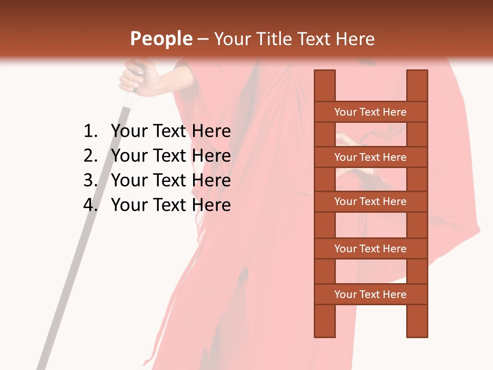 Latin Girl Dress PowerPoint Template