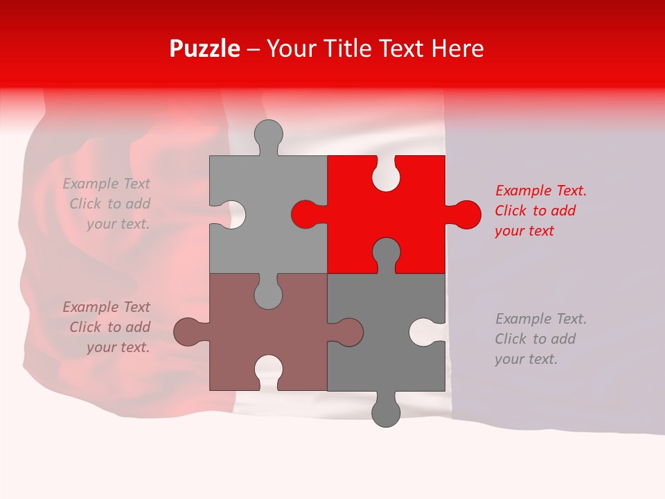 Patriot Nation Blue PowerPoint Template