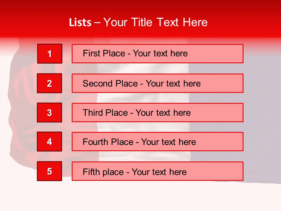 Patriot Nation Blue PowerPoint Template