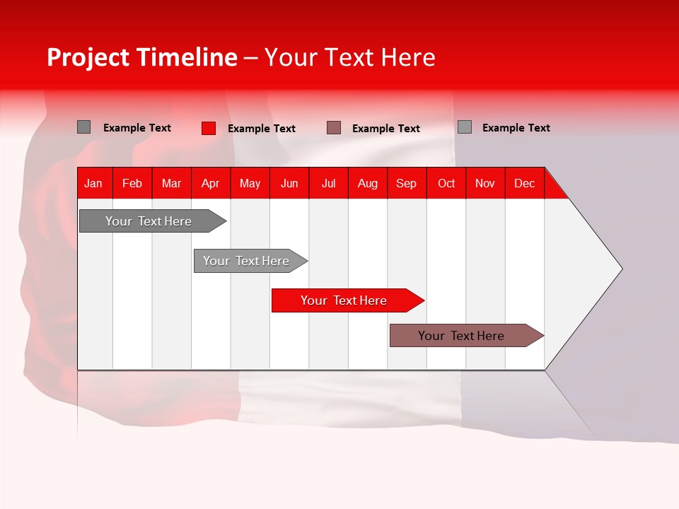 Patriot Nation Blue PowerPoint Template