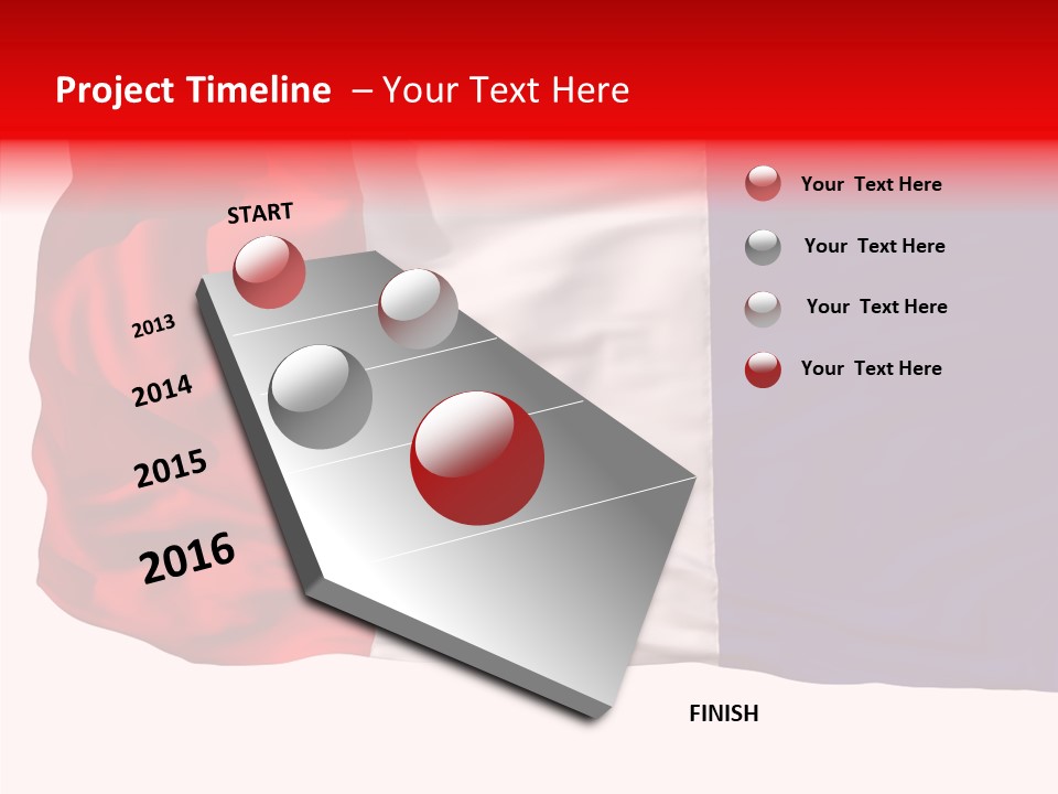 Patriot Nation Blue PowerPoint Template