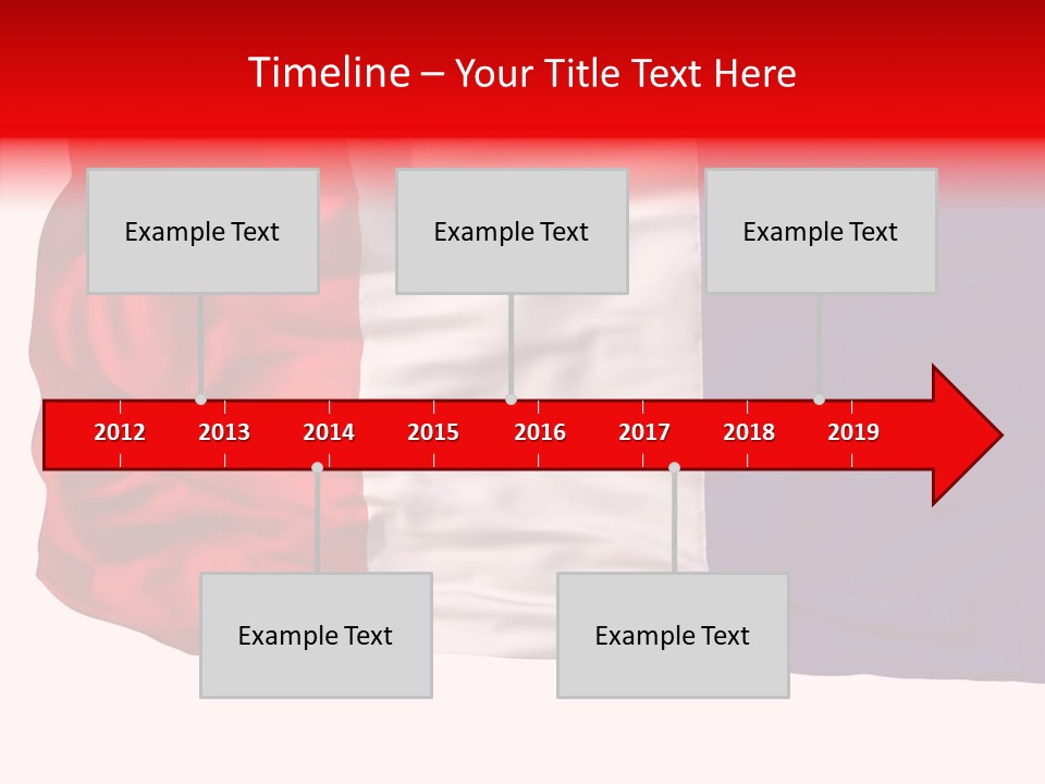 Patriot Nation Blue PowerPoint Template