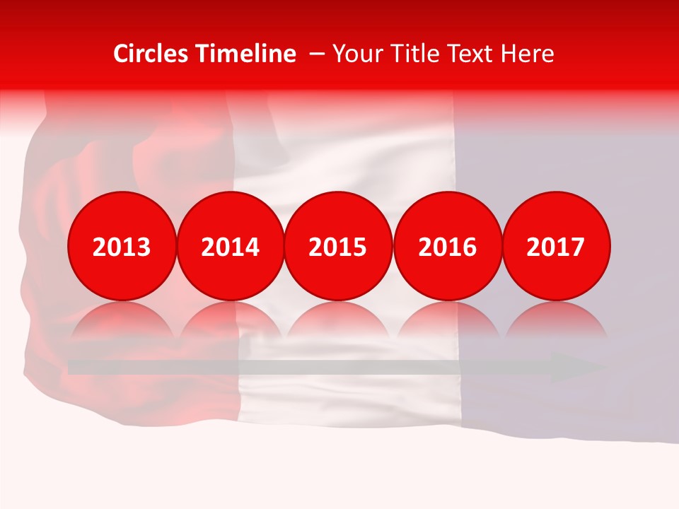 Patriot Nation Blue PowerPoint Template