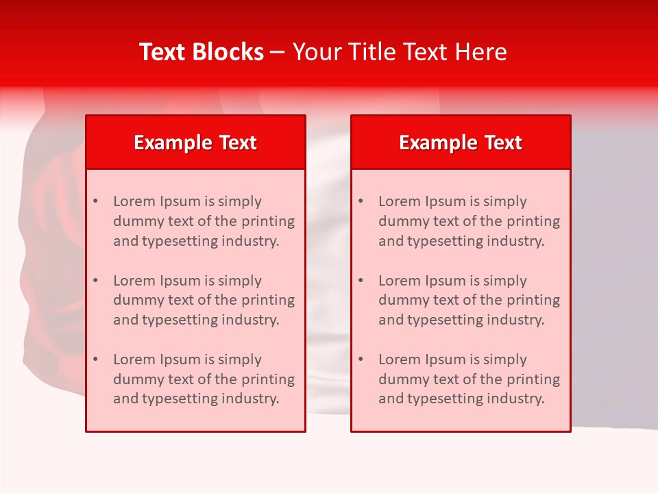 Patriot Nation Blue PowerPoint Template