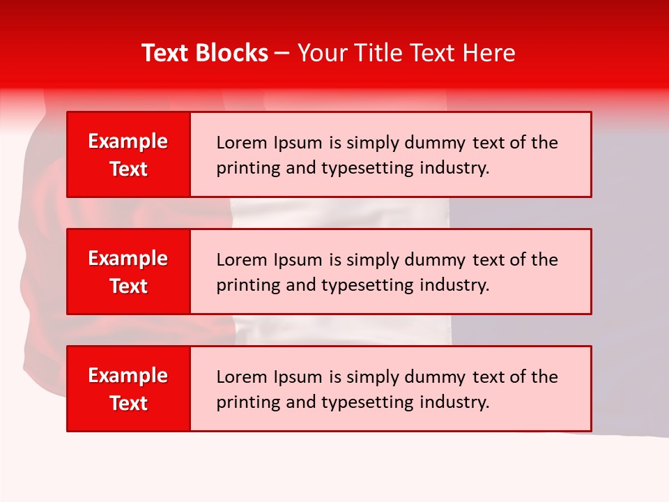 Patriot Nation Blue PowerPoint Template