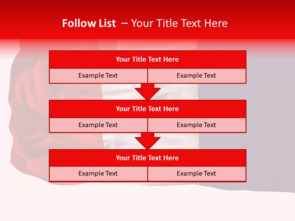 Patriot Nation Blue PowerPoint Template