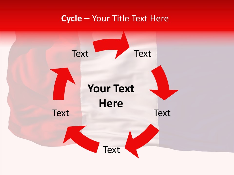 Patriot Nation Blue PowerPoint Template