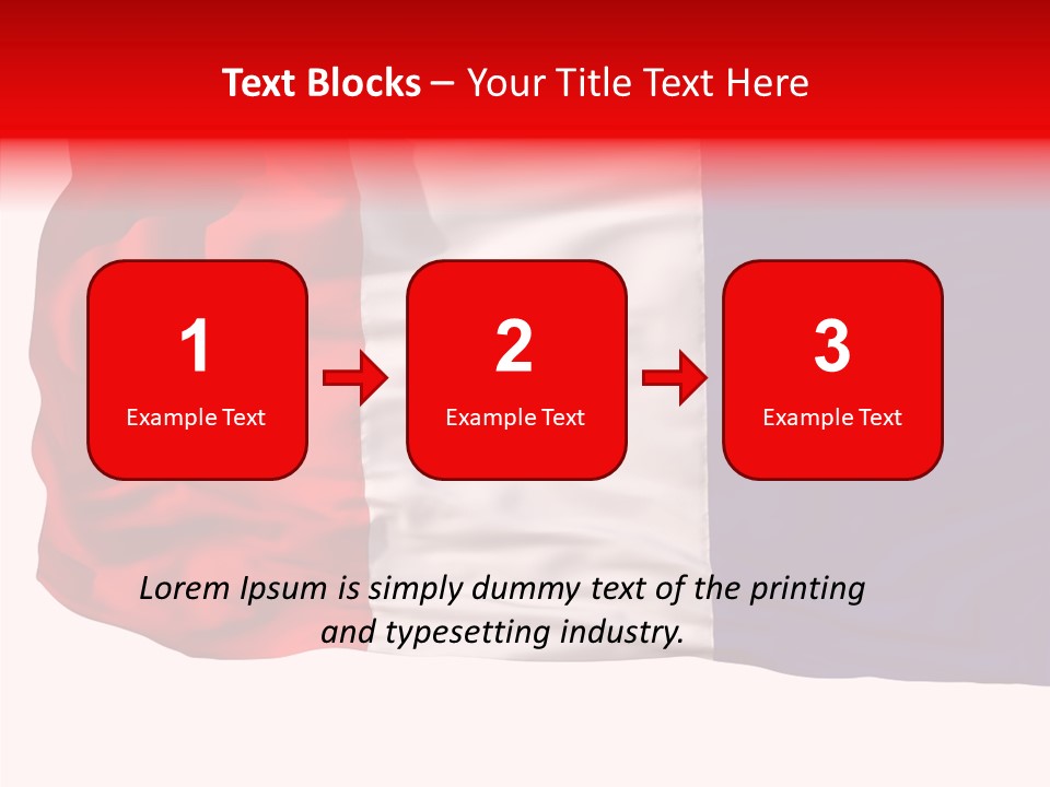 Patriot Nation Blue PowerPoint Template