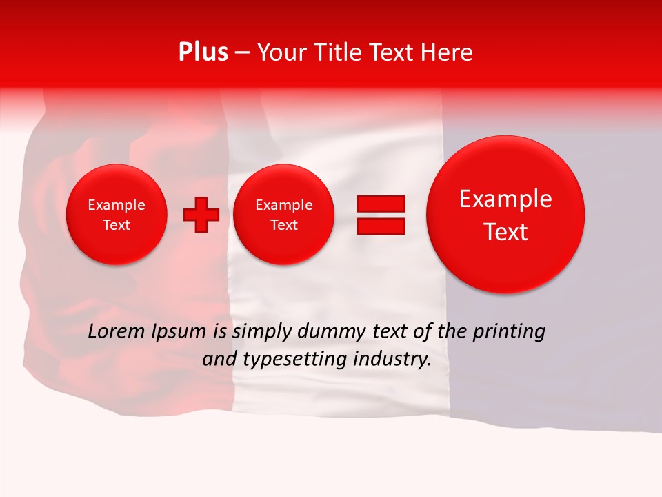 Patriot Nation Blue PowerPoint Template