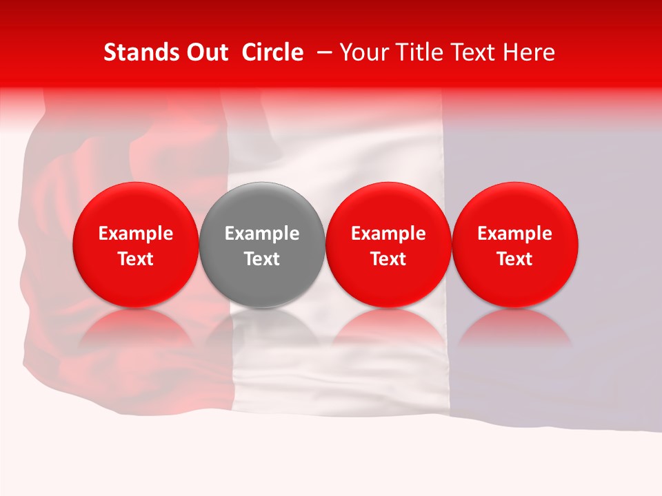 Patriot Nation Blue PowerPoint Template