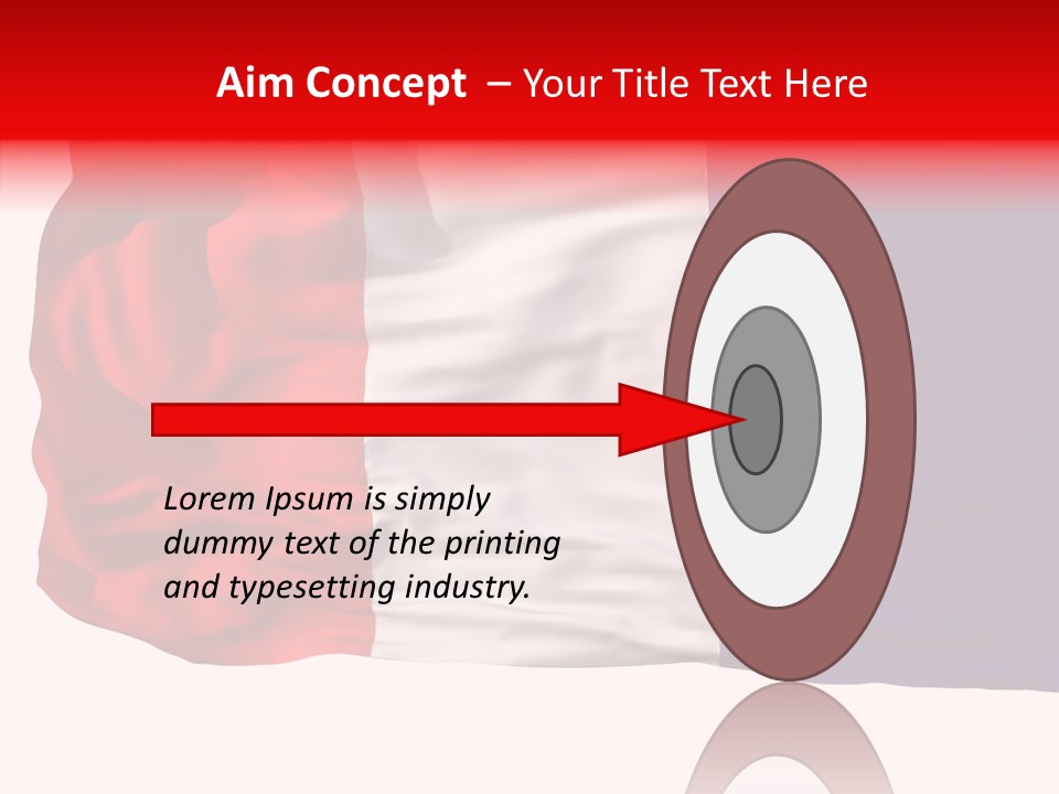 Patriot Nation Blue PowerPoint Template