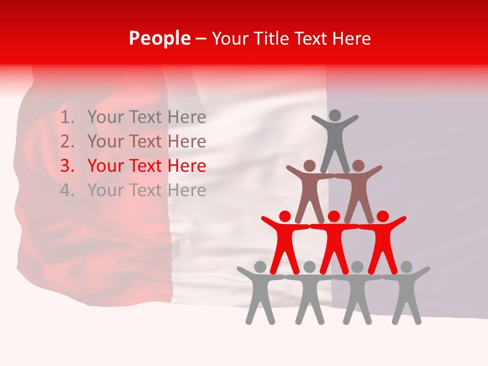 Patriot Nation Blue PowerPoint Template