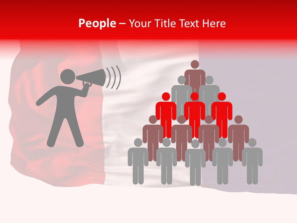 Patriot Nation Blue PowerPoint Template