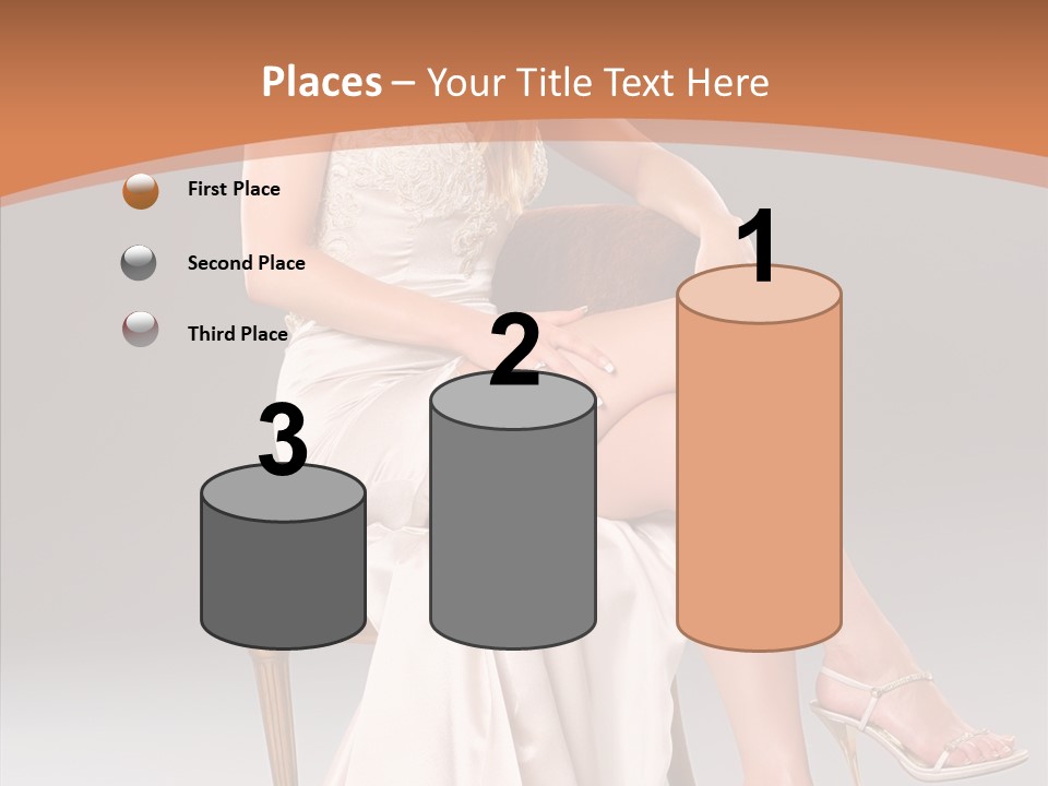 Background Woman Wedding PowerPoint Template