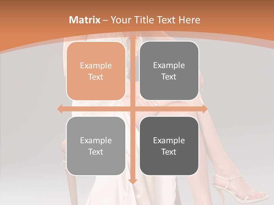 Background Woman Wedding PowerPoint Template