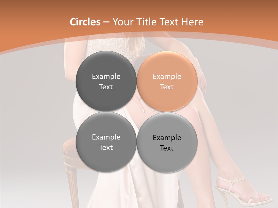 Background Woman Wedding PowerPoint Template