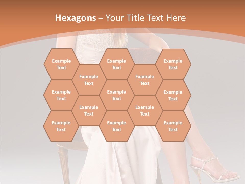 Background Woman Wedding PowerPoint Template