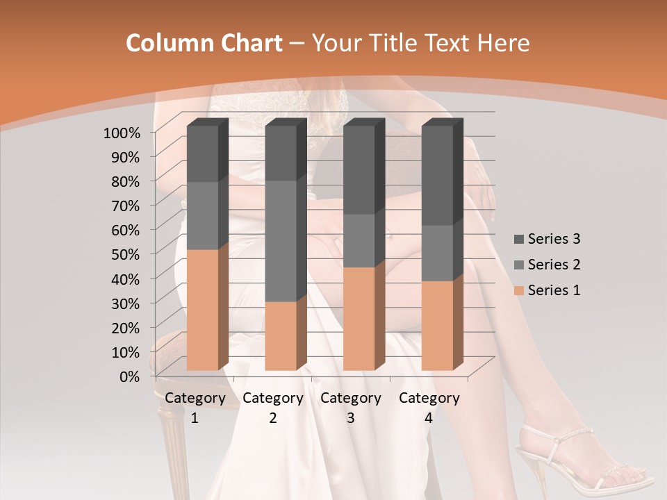 Background Woman Wedding PowerPoint Template