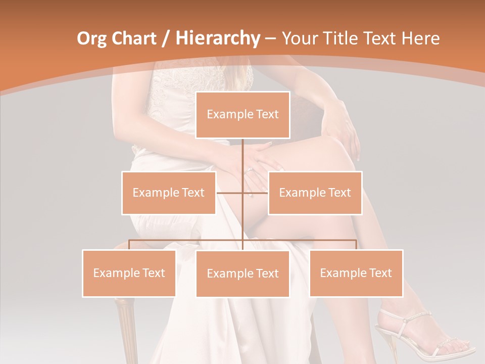 Background Woman Wedding PowerPoint Template