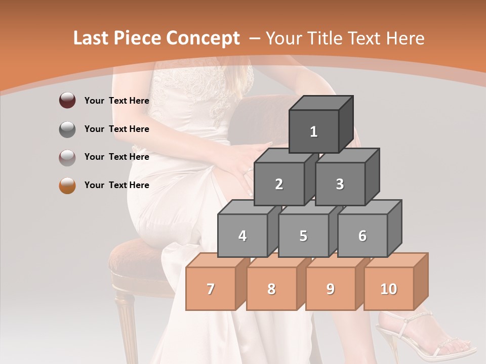 Background Woman Wedding PowerPoint Template