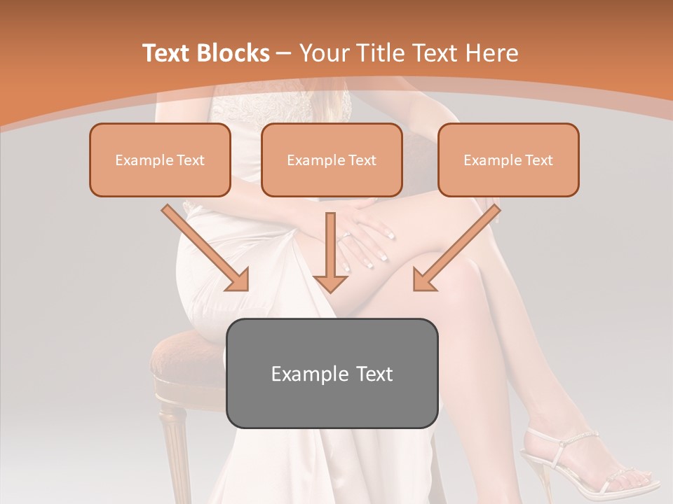 Background Woman Wedding PowerPoint Template