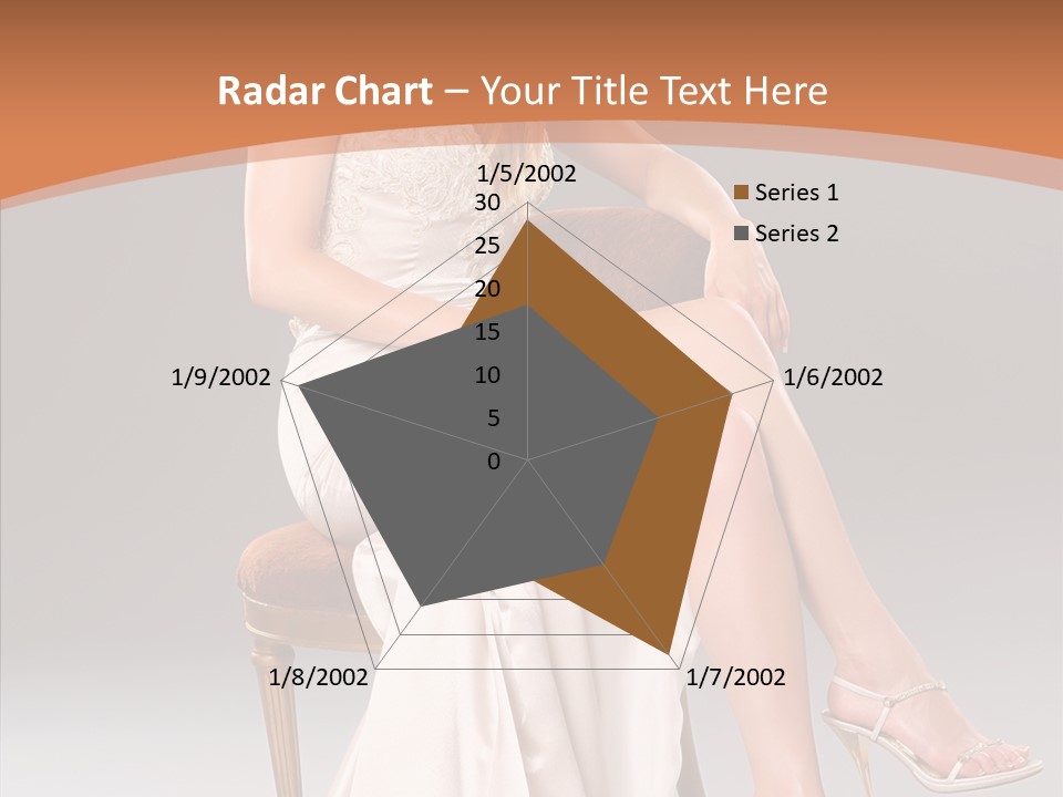 Background Woman Wedding PowerPoint Template