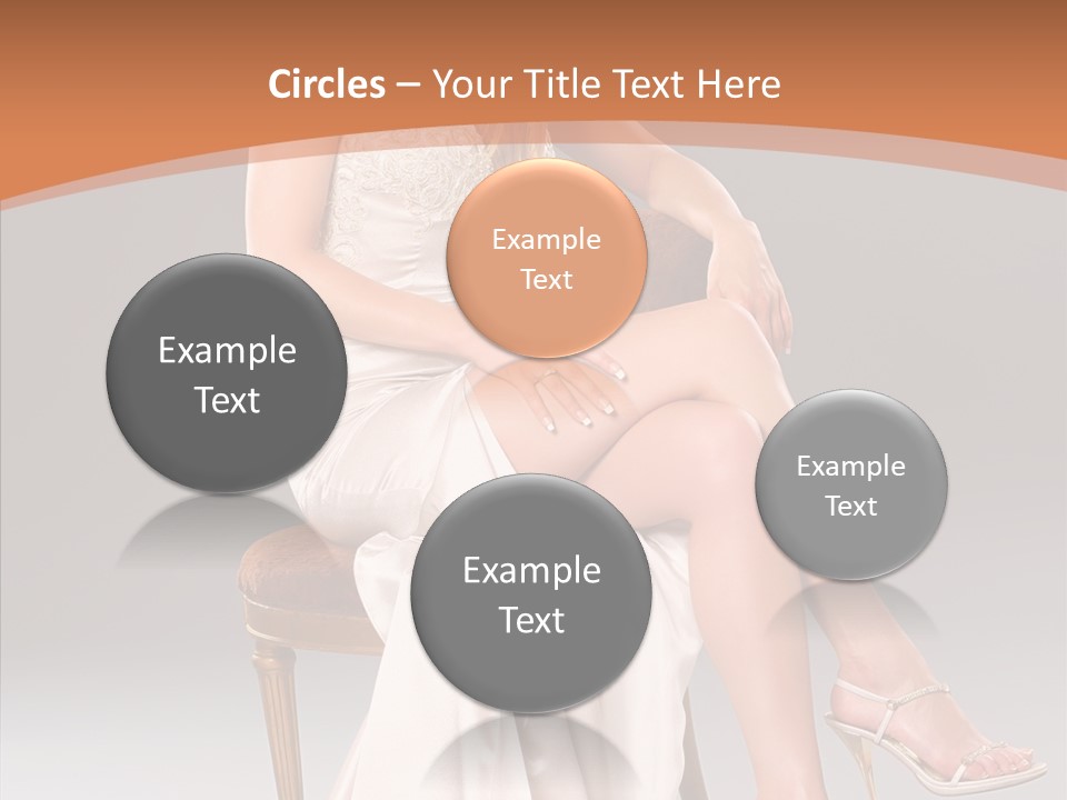 Background Woman Wedding PowerPoint Template