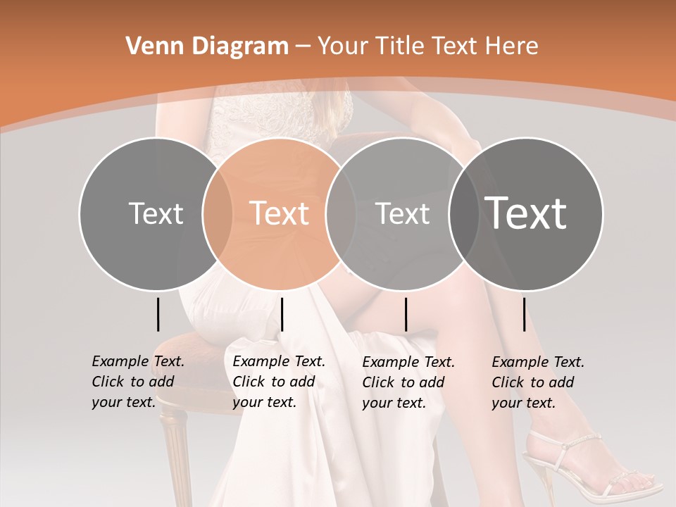 Background Woman Wedding PowerPoint Template