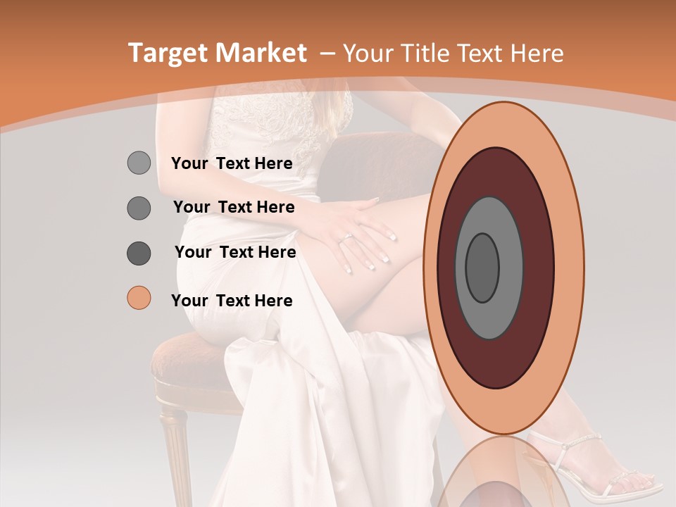 Background Woman Wedding PowerPoint Template