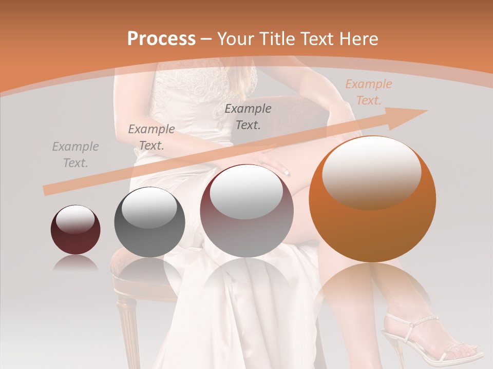 Background Woman Wedding PowerPoint Template