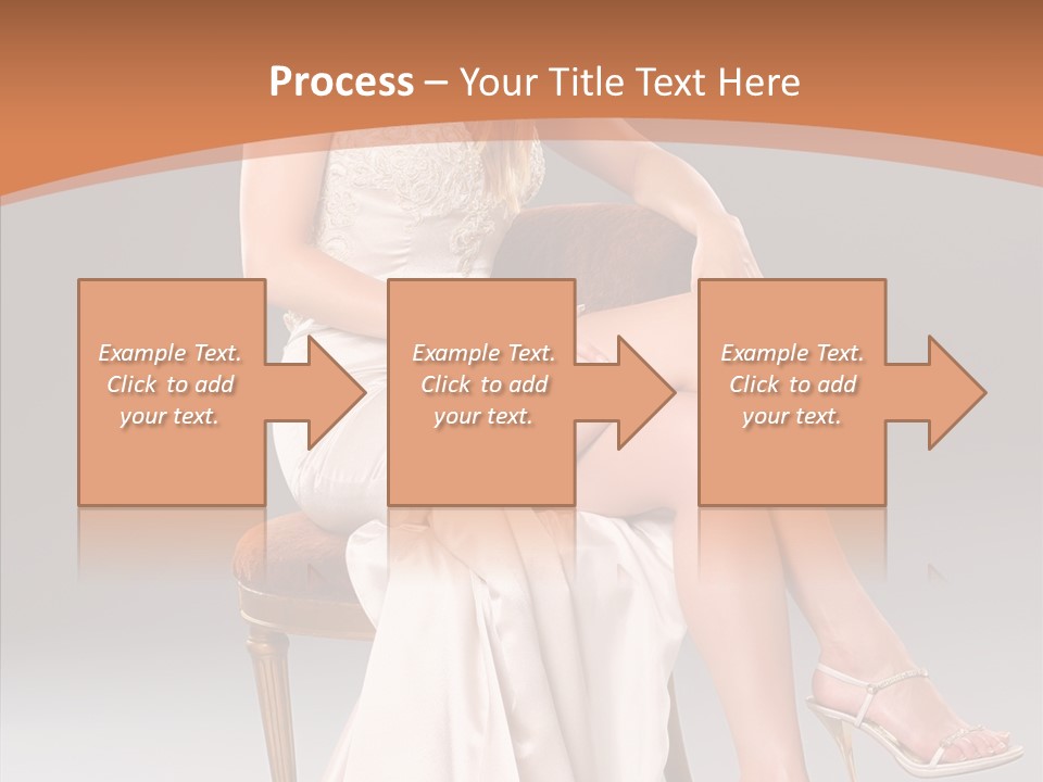 Background Woman Wedding PowerPoint Template