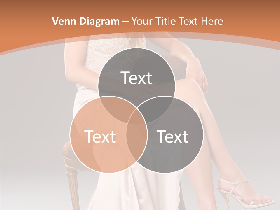 Background Woman Wedding PowerPoint Template