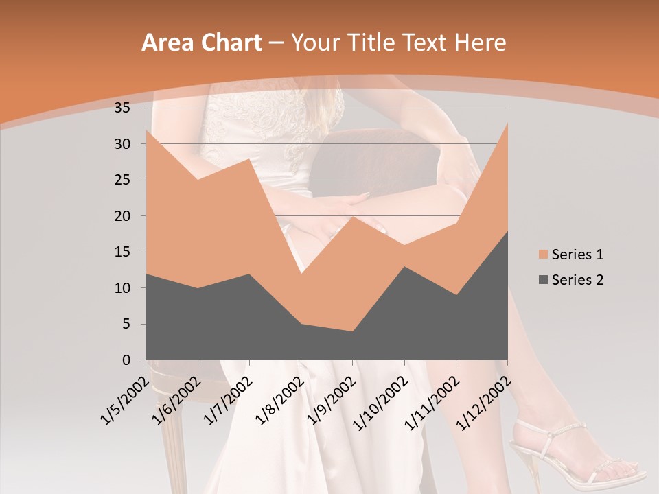 Background Woman Wedding PowerPoint Template