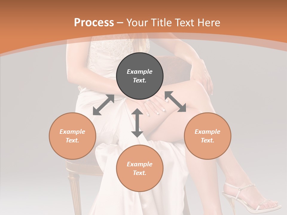 Background Woman Wedding PowerPoint Template