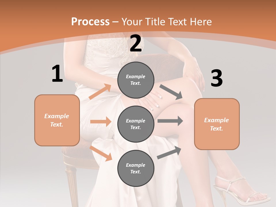 Background Woman Wedding PowerPoint Template