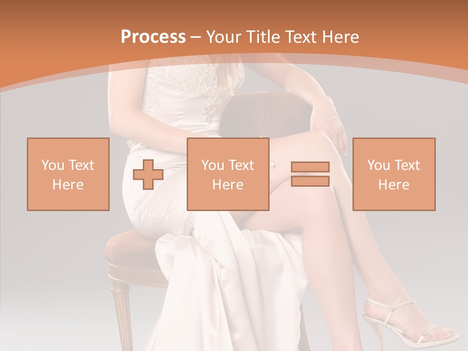 Background Woman Wedding PowerPoint Template