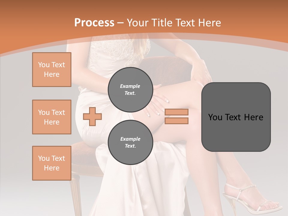 Background Woman Wedding PowerPoint Template