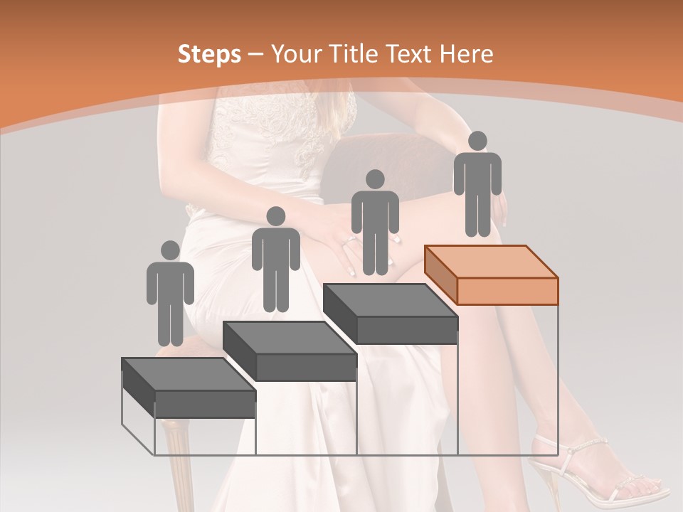 Background Woman Wedding PowerPoint Template