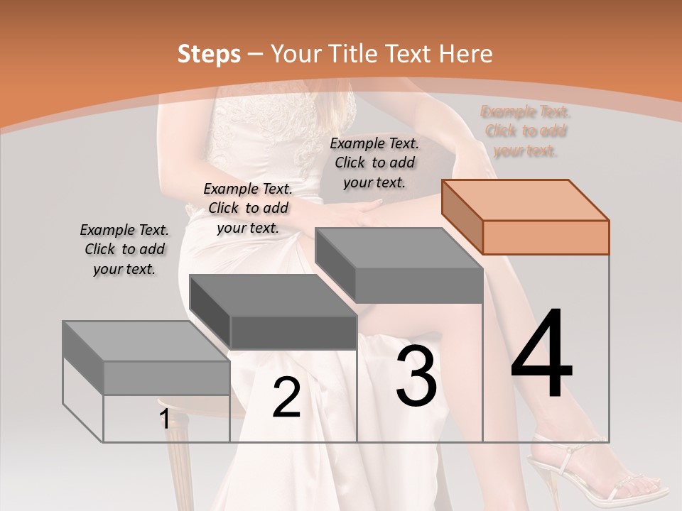 Background Woman Wedding PowerPoint Template