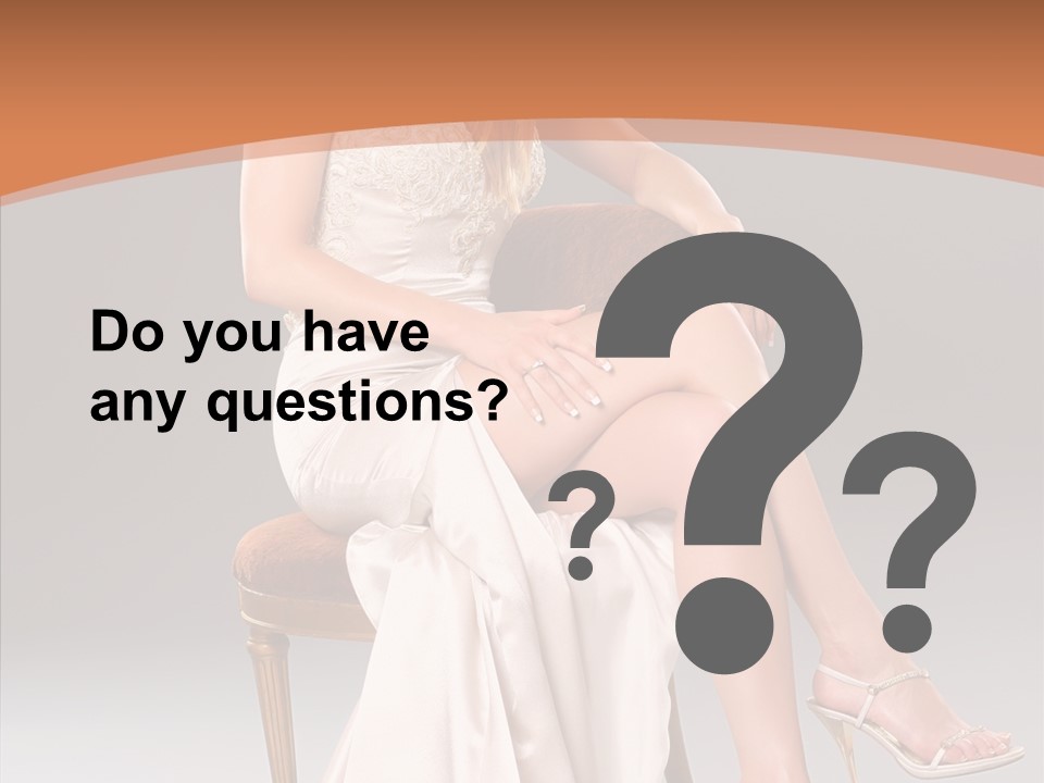 Background Woman Wedding PowerPoint Template