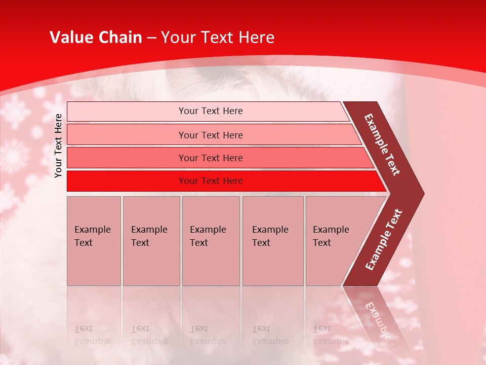 White Pup Hat PowerPoint Template