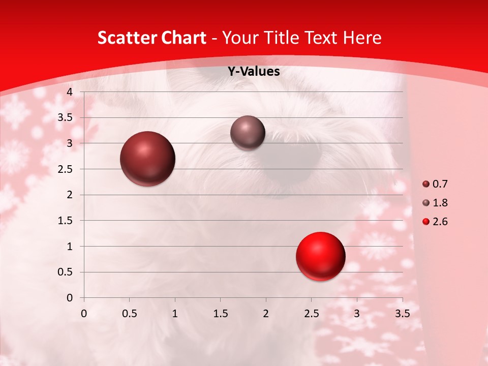 White Pup Hat PowerPoint Template