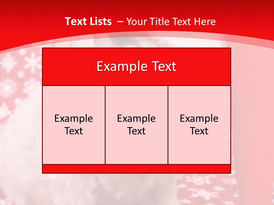 White Pup Hat PowerPoint Template