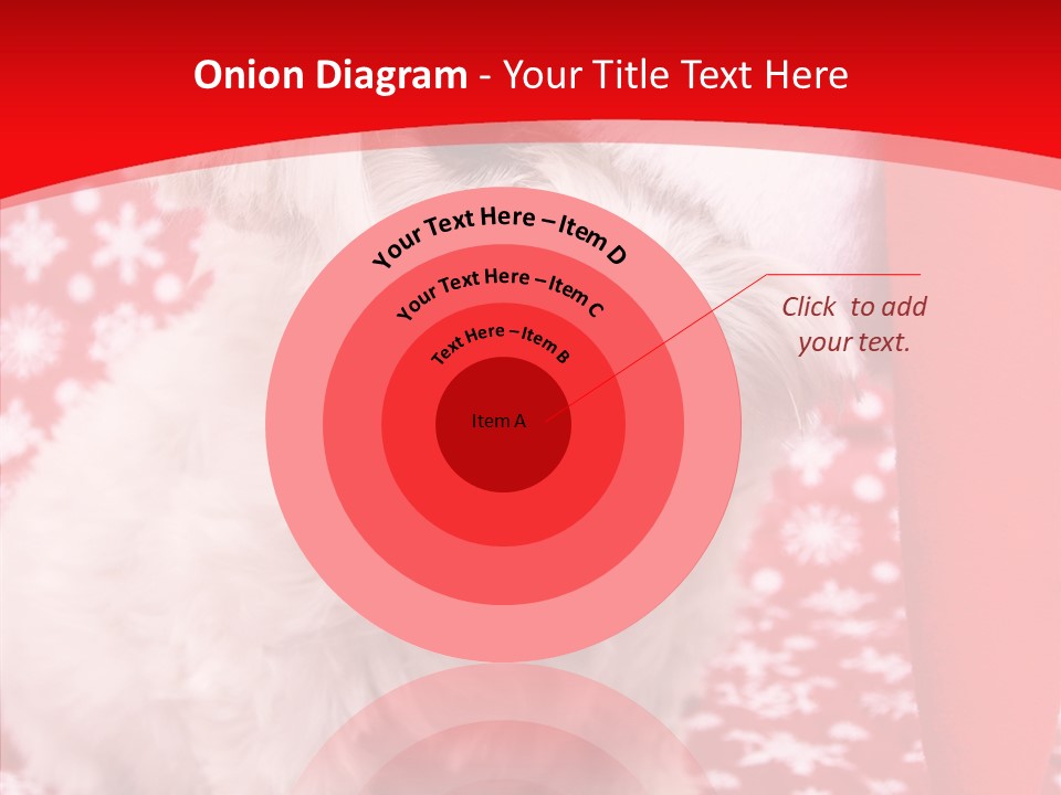 White Pup Hat PowerPoint Template