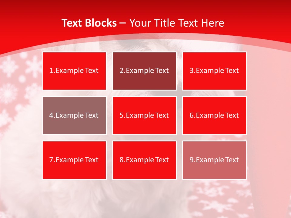 White Pup Hat PowerPoint Template