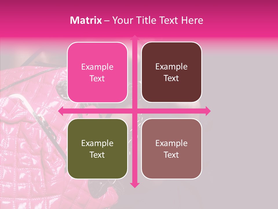 Heels Hair Camera PowerPoint Template